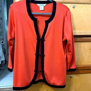 Beautiful Fall light weight Cardigan. Misook a medium